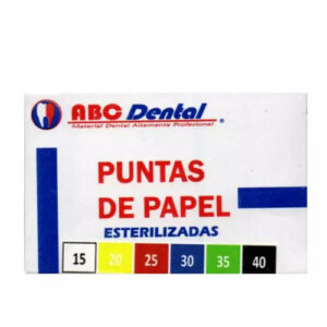 Puntas de papel esterilizadas AbcDental